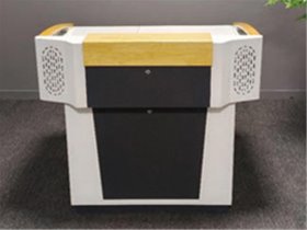 木質(zhì)扶手講臺